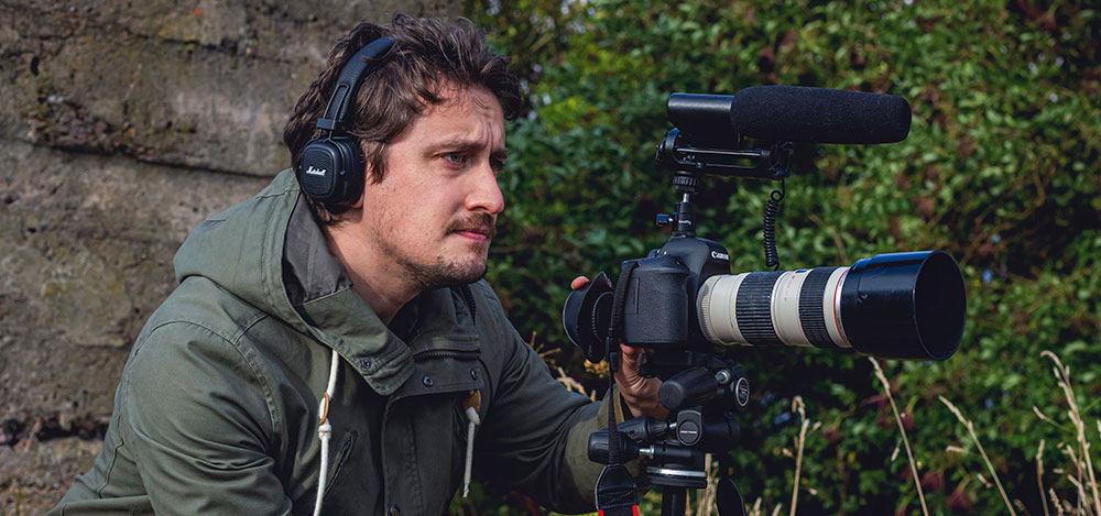 Clément Horvath filming the Missing Highlander